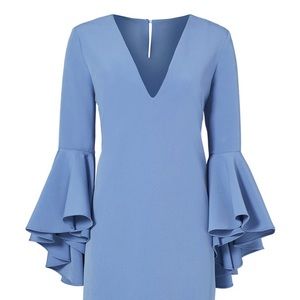 Milly flare sleeve dress